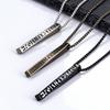 Viking Valknut Pendant Necklace for Men Stainless Steel Stylish Mobius Geometric Neckchain Norse Odin Collar Jewelry for Male