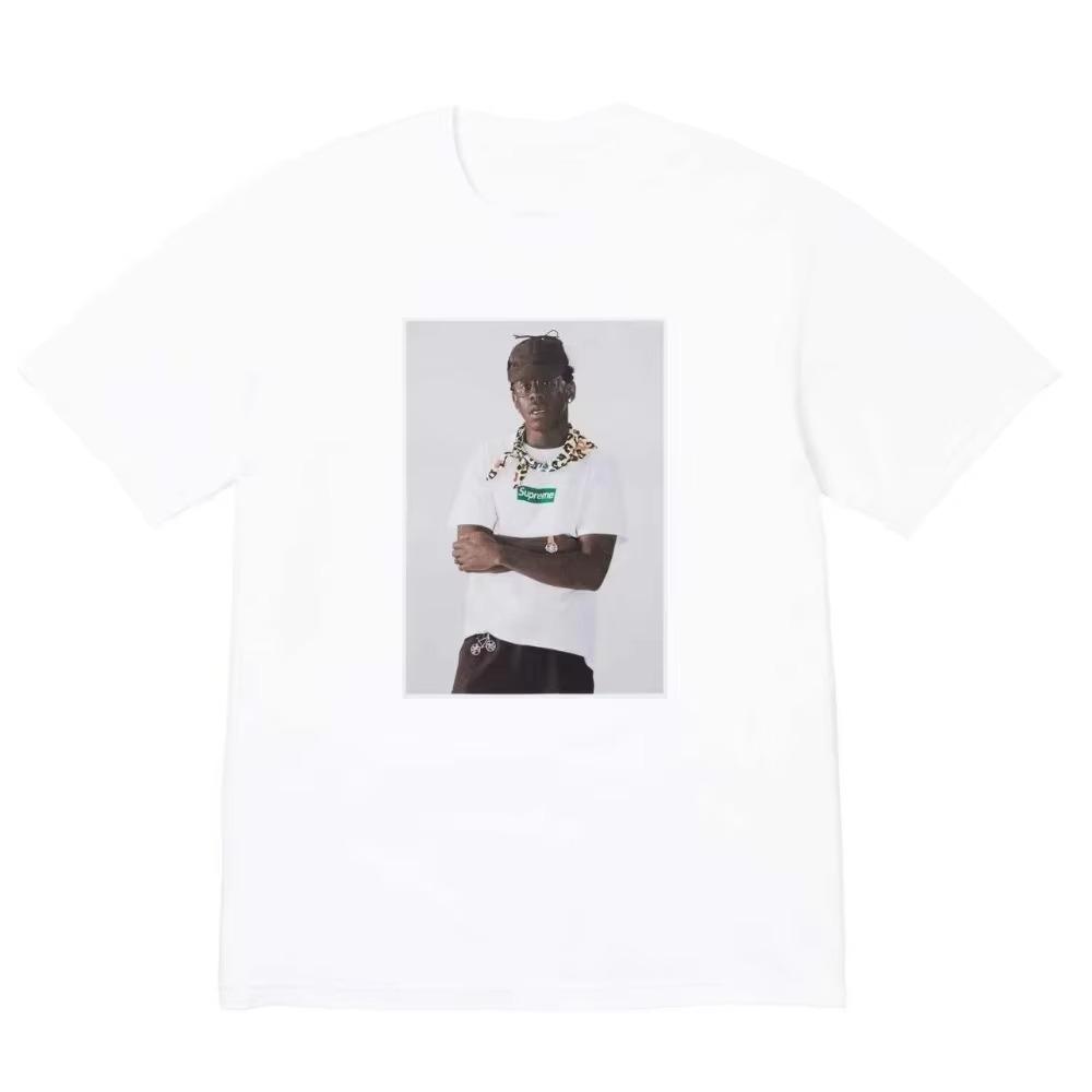 2025 Summer Trendy Brand High Quality Versatile Fashion T-shirt Men Women Plus Size Casual Short Sleeve Cotton Tee Unisex