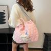 Casual Large-capacity Bag Women's New Fresh Cartoon Shoulder Messenger Bag Class Commuter Tote Bag