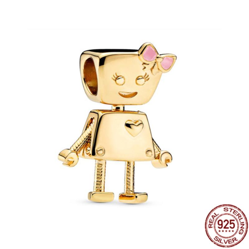 

Лидер продаж, стерлинговое серебро S925, подвесные ювелирные бусины для мальчиков, девочек, подростков и принцесс, наследный принц, подходят к оригинальному браслету