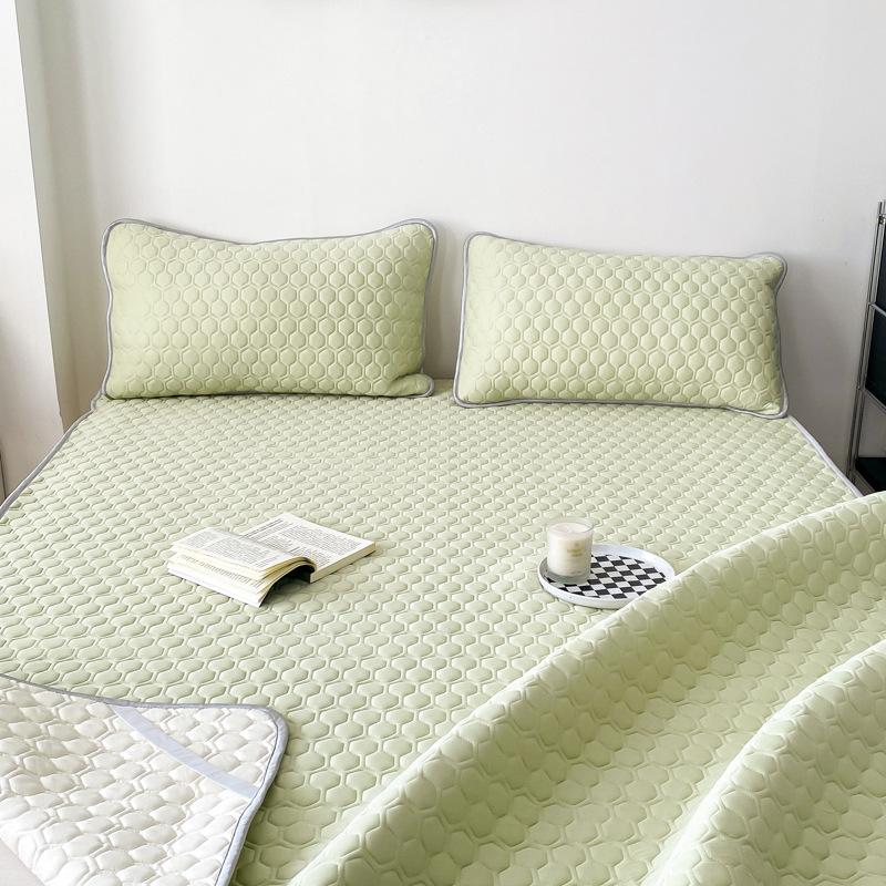 Summer Latex Cool Mat Soft Mat Bed Sheet Baby Washable Student Dormitory Single And Double Mattress Cover