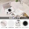 [Kinokoo] Instax Mini Evo Case, Precision Charging Port & Photo Print Opening, Removable Charging, White
