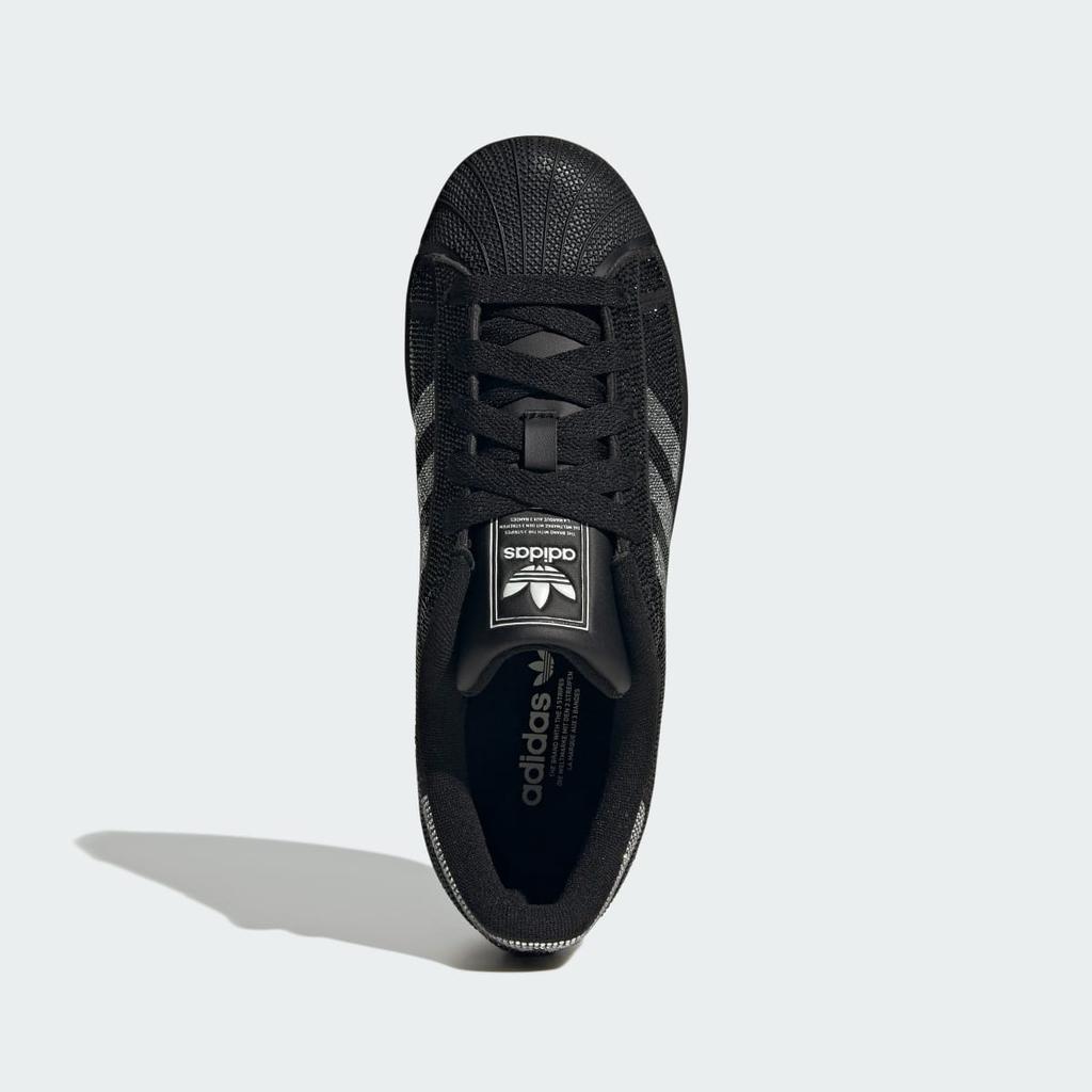 adidas SUPERSTAR II IH4200 Unisex Originals Sneakers Core Black / Silver Metallic / Off White
