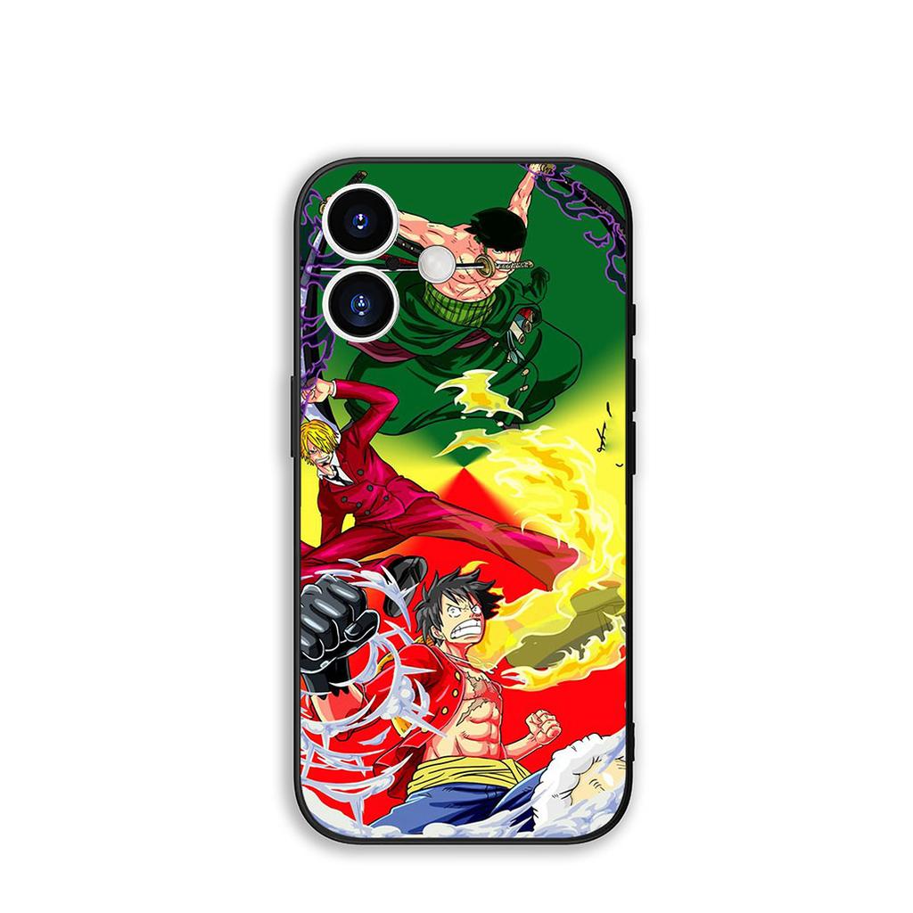 for Samsung Galaxy A07 A13 A12 A23 A50 A51 A52 A53 A70 A71 A72 A21S A04 Note 20 9 8 10 Case Luffy ONE PIECE Sanji Roronoa Zoro