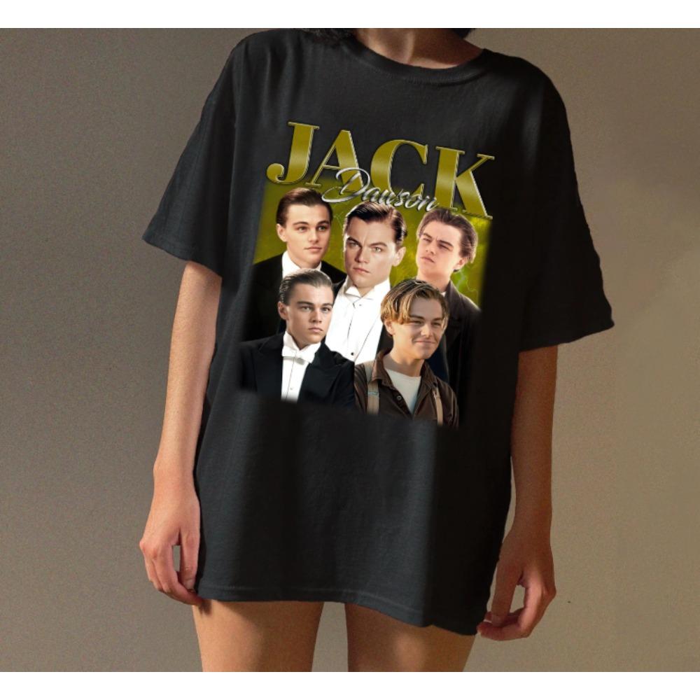 

Titanic Movie Tshirt Summer New Unisex Retro Cotton Casual Fashion Tshirt S