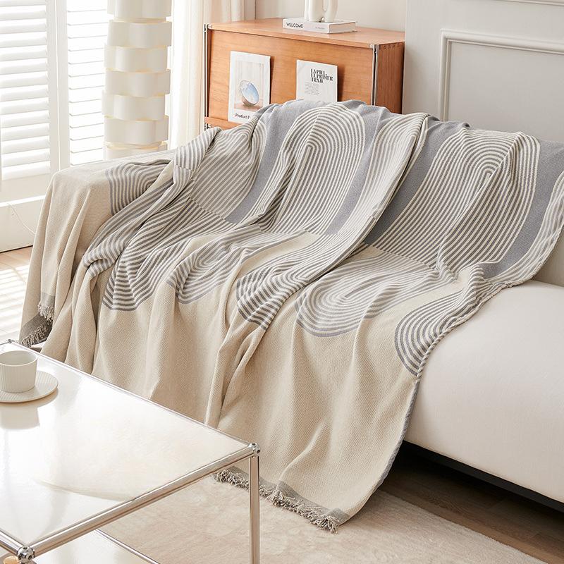 Chenille Sofa Cover Towel Four Seasons Universal All-Inclusive Universal Sofa Cover Simple Modern Anti-Scratching Sofa Cover