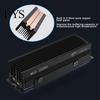Computer SSD Heatsink M.2 2280 2 Heat Pipes Thermal Silicone Pad Aluminum Alloy Temperature Reduction Grill NVMe Solid State Drive Hard Disk