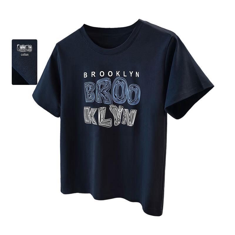 Women s Letter Print Round Neck T-Shirt XL