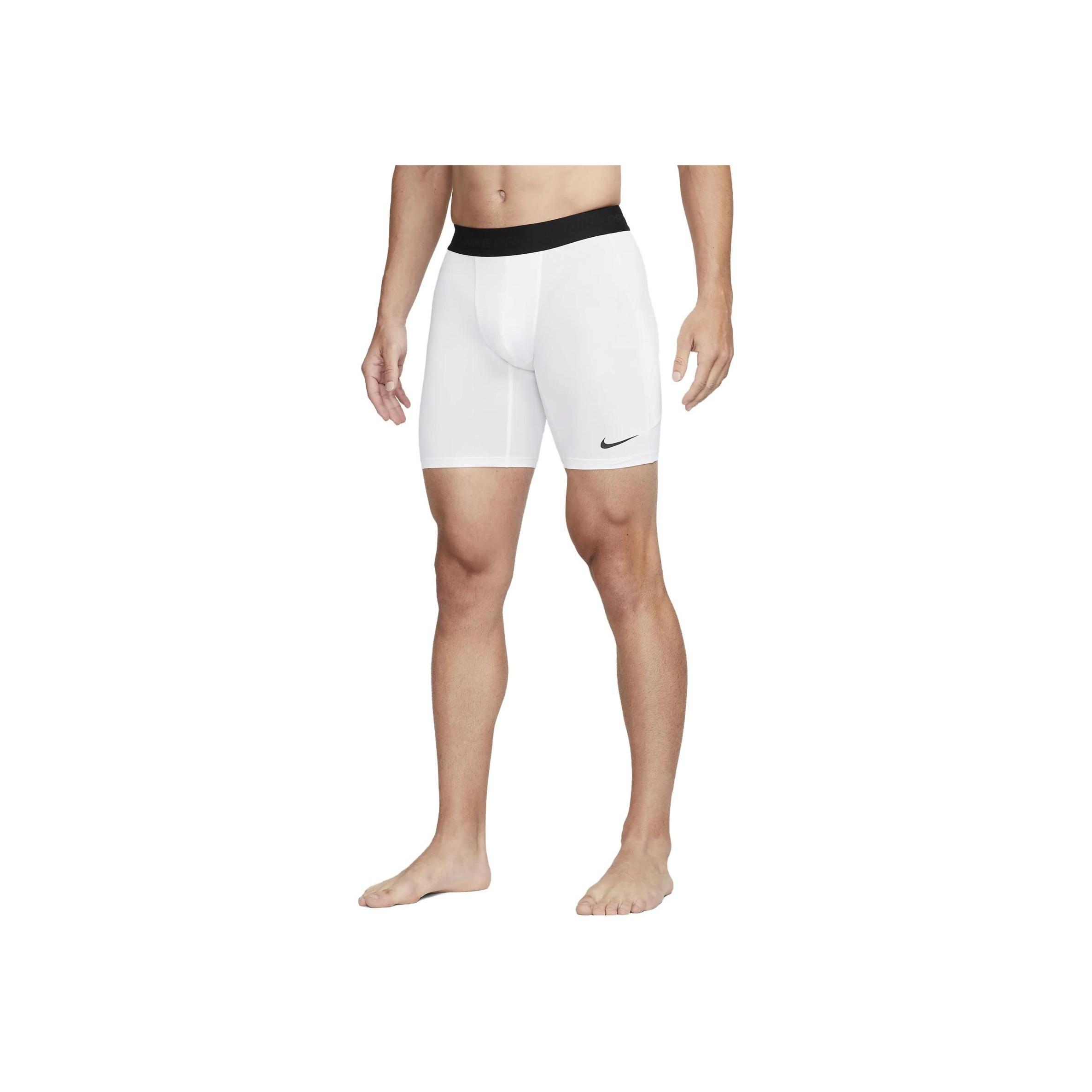 

Nike Pro Logo Print Comfortable Elastic Slim Fit Sports Shorts Men shorts White FB7963-100 S