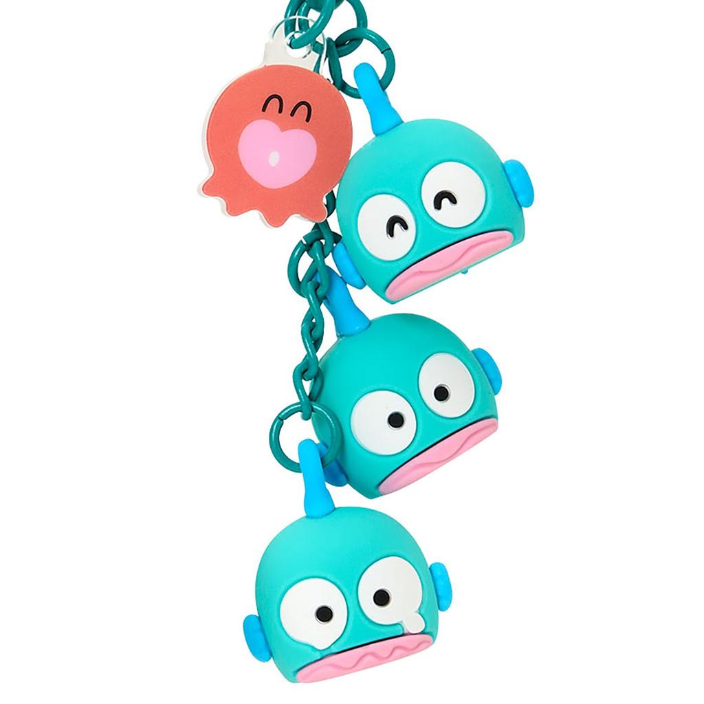 Sanrio Keychain (Hangyodon & Badtz-Maru Funny Face Design) Hangyodon 753319