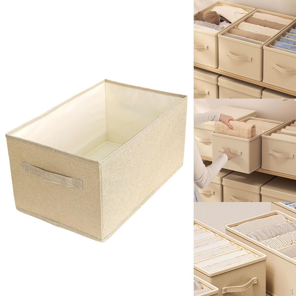 Closet Organizer with Handle Multipurpose for Nursery Cabinet Bookcase Shelf without grids