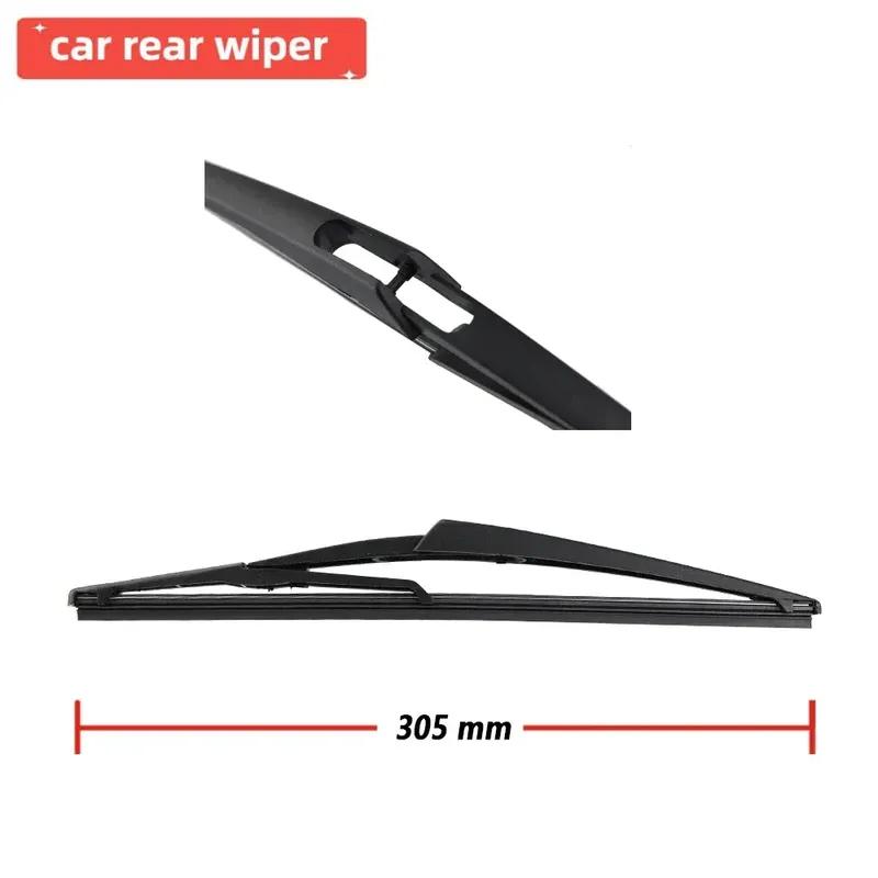 Car Rear Wiper Blade Blades Back Window Wipers Arm For Nissan Pulsar Hatchback 2014-2019 305mm Windscreen Wiper