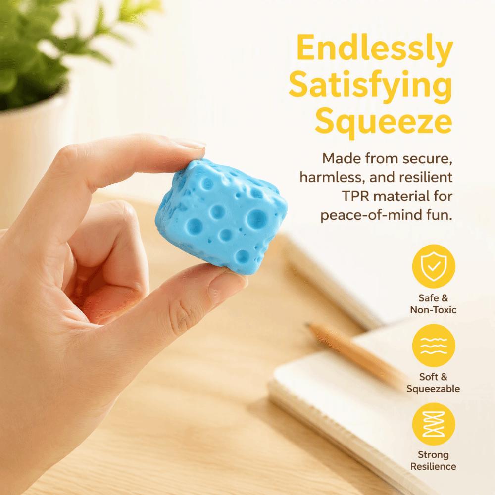Superweicher Käseblock Squishy Spielzeug Handentspannung Käse Slow Rebound Spielzeug Kinderspielzeug Geschenke