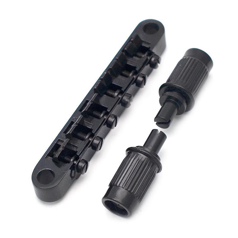 Electric Guitar Roller Bridge & Tailpiece for ES335: Complete Upper & Lower Saddles Set