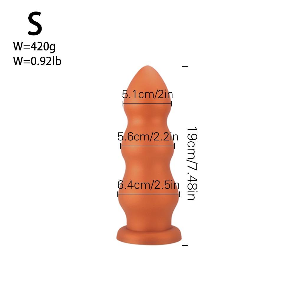 Plug Anal Extra Long Extra Large Extra Épais Dildo - Écarteur Anal pour Plaisir Climax Solo, Jouet Sexuel Postérieur Sûr pour le Corps pour Hommes & Femmes