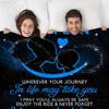 Mother to Son Flannel Blanket – Inspirational Starry Night Design – Heartfelt Gift Throw – Soft All-Season Comfort Keepsake