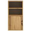 ODDA Side Table Cabinet 40 X 24 X 79 Cm Solid Pine Wood