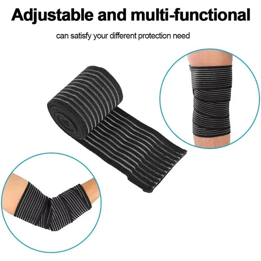 1Pcs High Elasticity Knee Brace Support Wrap Portable Bracer Wristband  for Outdoor Activity