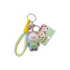 Panda Transparent With Shell Keychain Cute Cartoon Highgloss Acrylic Craft Doll