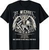 Ärkeängeln Mikaels Bön Katolsk Kristendom Präst T-shirt S-3XL Q8374 Unisex T-shirt