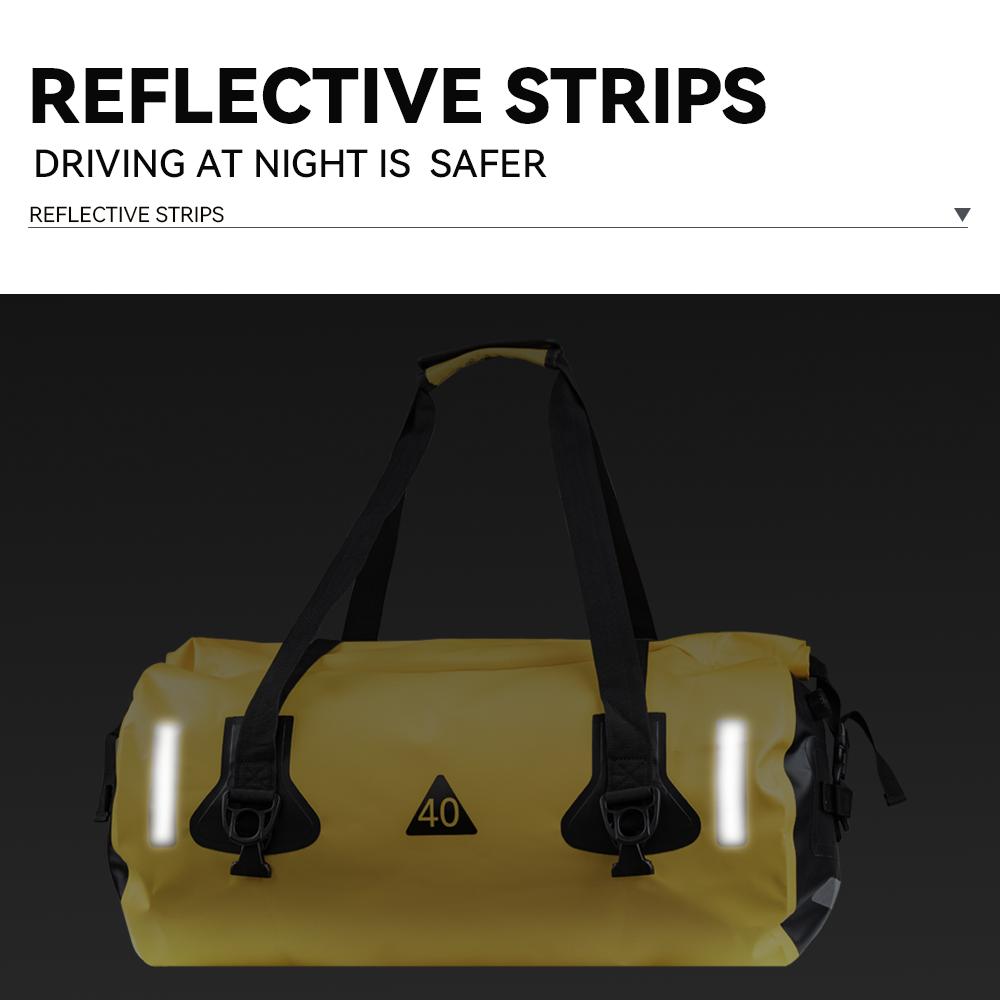 Motorcycle Waterproof Tail Bags Back Seat Bags 40L Travel Bag Motorbike Scooter Sport Luggage Rear Seat Bag Pack