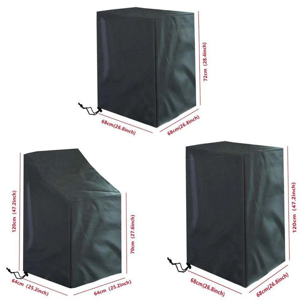 Antifouling Stacked Chair Dust Cover Waterproof Furniture Protector Chair Rain Cover  Patio