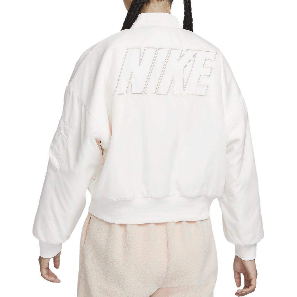 New Nike Velvet Feel Coat Women's White FB8693-133