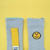 SECOND UNIQUE NAME SUN SOCKS STRAP LIGHT grey YELLOW