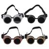 Steampunk Motorcycle glasses retro riding goggles sunglasses Gothic Style Driver Goggles Protective Glass for CosplayDecorations