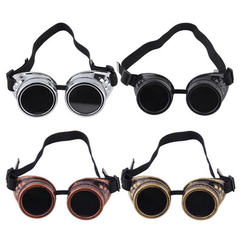 Steampunk Motorcycle glasses retro riding goggles sunglasses Gothic Style Driver Goggles Protective Glass for CosplayDecorations