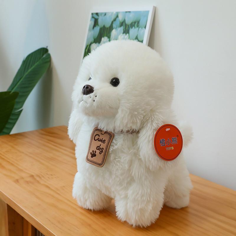 Cute Plush Poodle Dog Doll For Girls Birthday Gift Stuffed Toy Teddy Puppy