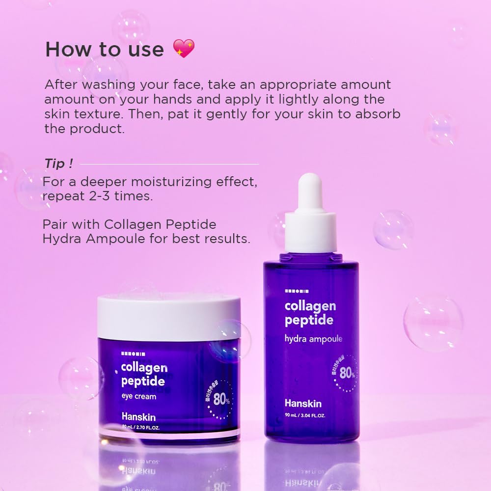 [Hanskin] Collagen Peptide Eye Cream For Face 80ml