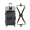 Multi Color Polyester Suitcase Fasteners Adjustable Buckles Tie Down Strap For Luggage Organization During Travel
