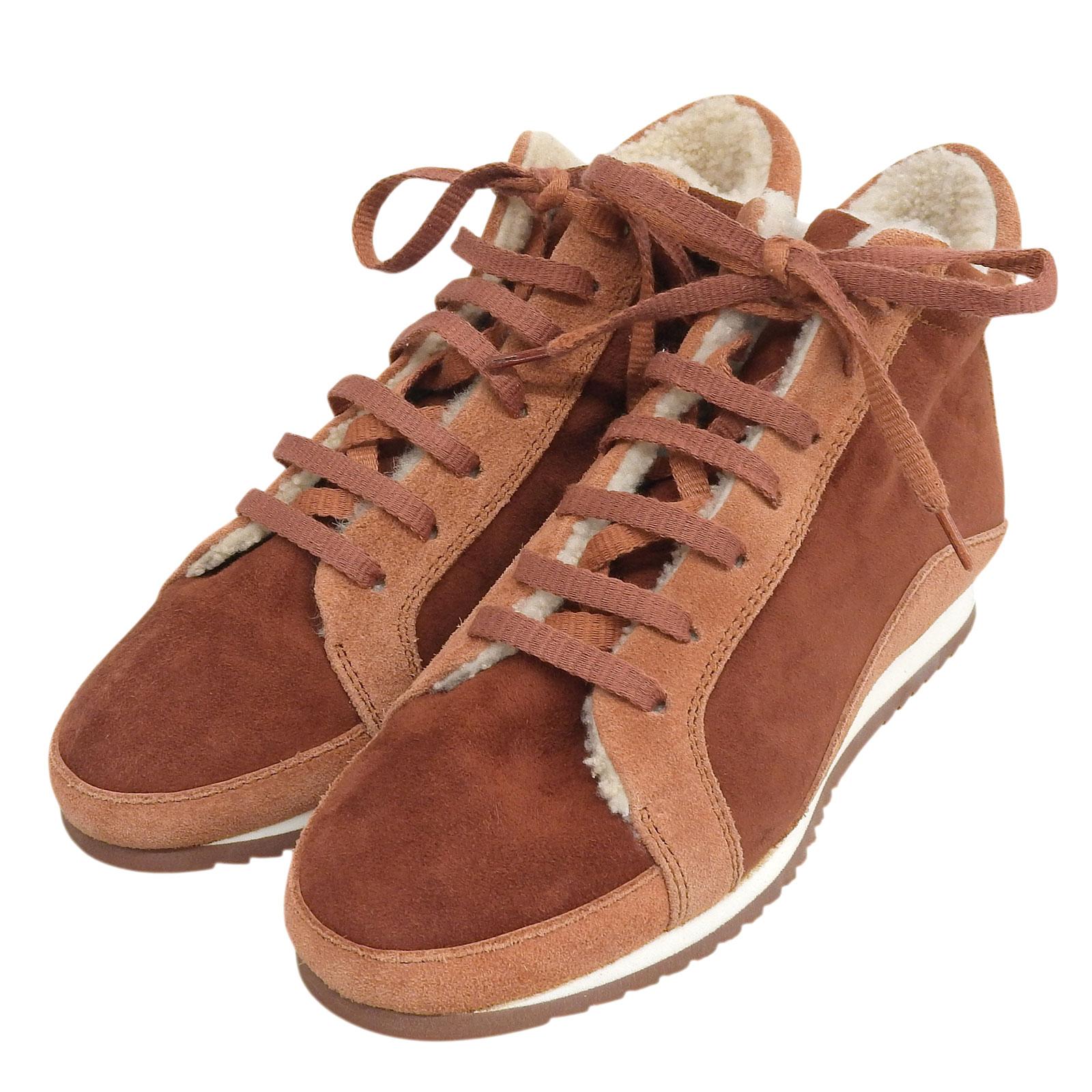 

Excellent Loro Piana sneakers Brown Mouton Women 36 Used
