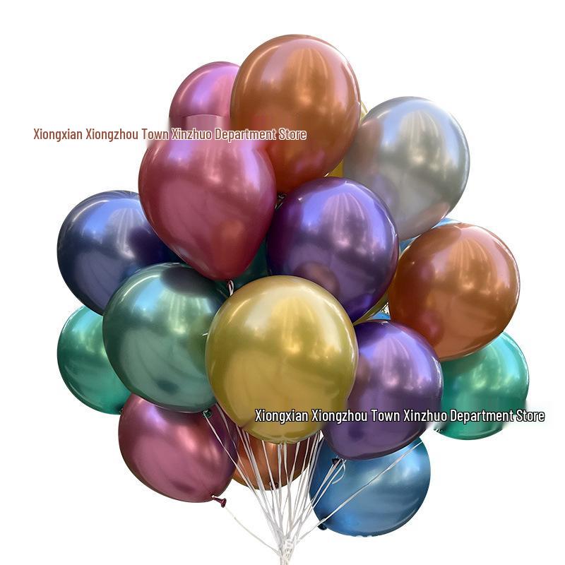 Lux Metallic Latex Balloon Decoration for Parties and Events