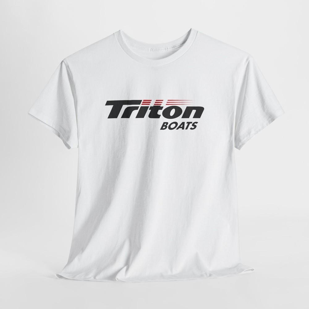 

Triton Boats T-Shirt – Unisex Fishing Cotton Tee for Men Women or Anglers S