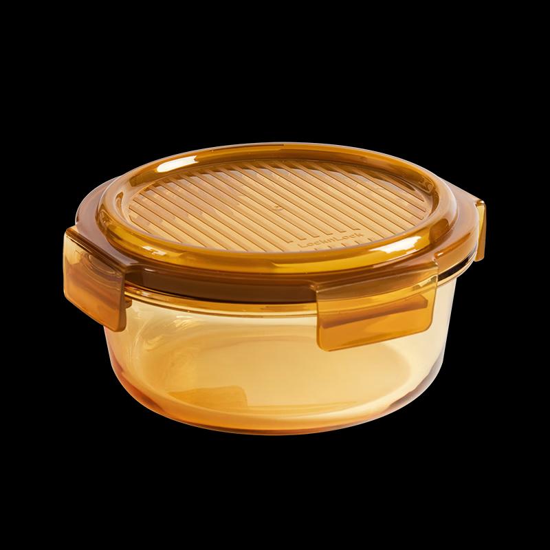 LOCK&LOCK Round Microwavable Glass Food Container