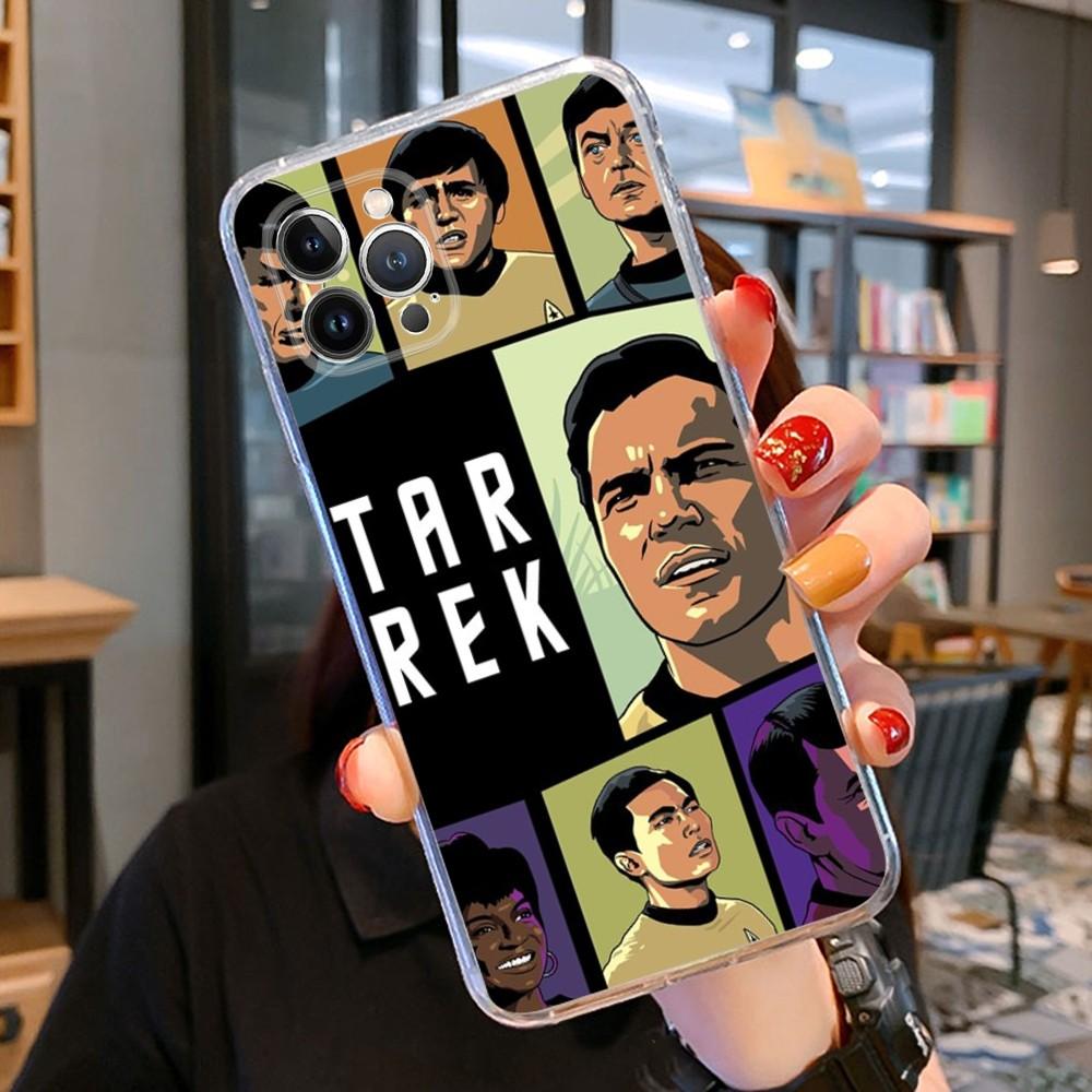 S-Stars T-Trek Phone Case For iPhone 15 14 11 12 13 Mini Pro XS Max Cover 6 7 8 Plus X XR SE 2020 Funda Shell