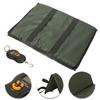 Foldable Fishing Unhooking Mat Carp Landing Mat+Digtal Weihgt Scales Tackle Tool