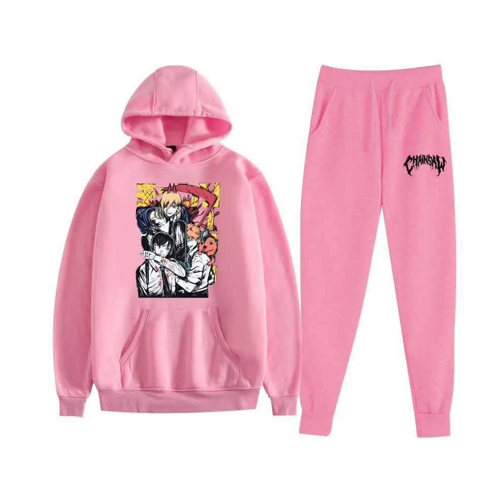 Chainsaw Man Chainsaw Man Anime Loose Hooded Sweater Set Hoodie Spot