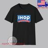 IHOP International House of Pancake Herren#039;s Schwarz Größe S5XL Unisex T-Shirt