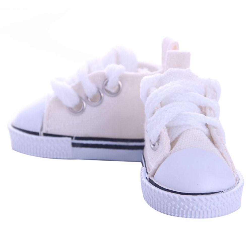 5*3cm Mini Leinenschuhe Handgefertigte Kleidung Accessoires Niedliche Puppenschuhe BJD Puppe