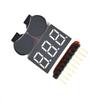 Lipo Battery Low Voltage Tester BX100 1-8S Dual Speakers Buzzer Alarm Portable for RC Hobbyist Daily Detection