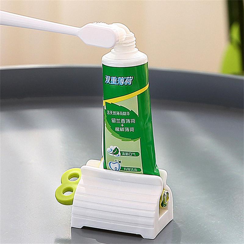 Manual Toothpaste Squeezer Multifunctional Dispenser Facial Cleanser Clips Bathroom Products Kid Toothpaste Saver Household Tool