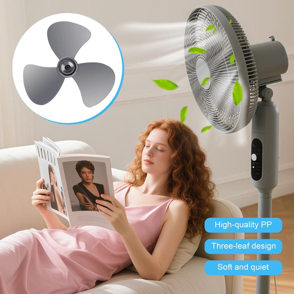 Ventilatorblatt Ersatz Schlafzimmer Ventilatorblatt 16 Zoll Windgebläse Ersatzteil Mit Mutterabdeckung Ventilatorflügel Ersatzteile