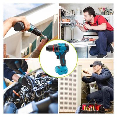 Handheld Drill Driver Tool Power Drill Variable Speed Brushless Driver Drill Cordless Drill 20V Electric Power Drill