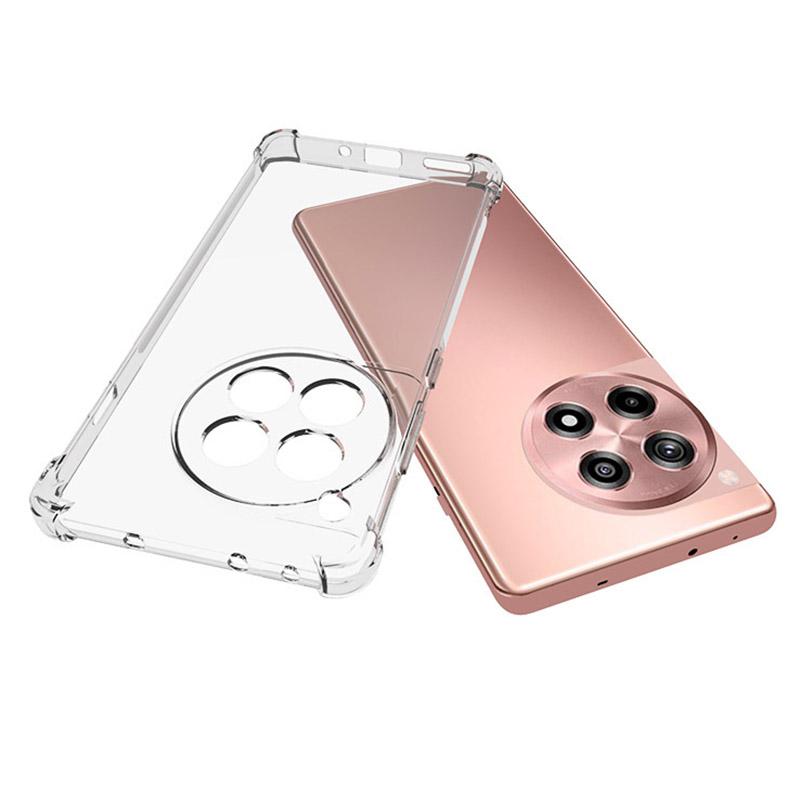 

For OnePlus Ace 3 5G/12R 5G TPU Case Reinforced Corners Clear Back Cover A
