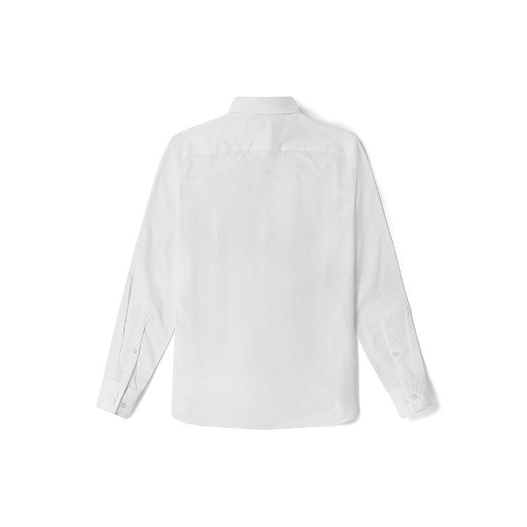 Timberland Casual Solid Color Breathable Business Slim Fit Odor Resistant Long Sleeve Shirt Men shirts White A62XH-100