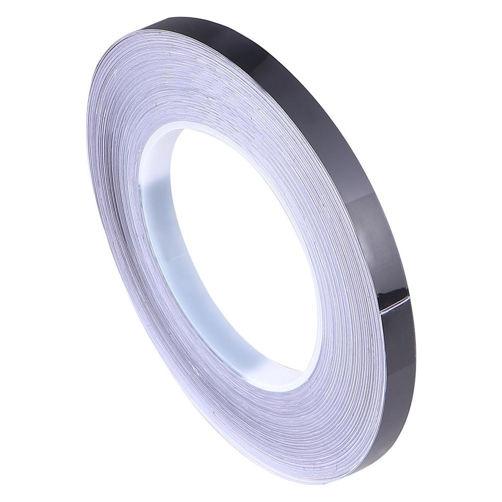 1Pcs Self-Adhesive Tile Tape Waterproof Seam Filler Black 1cm X 5m Shiny Durable Practical for Living Room Bathroom Kitchen