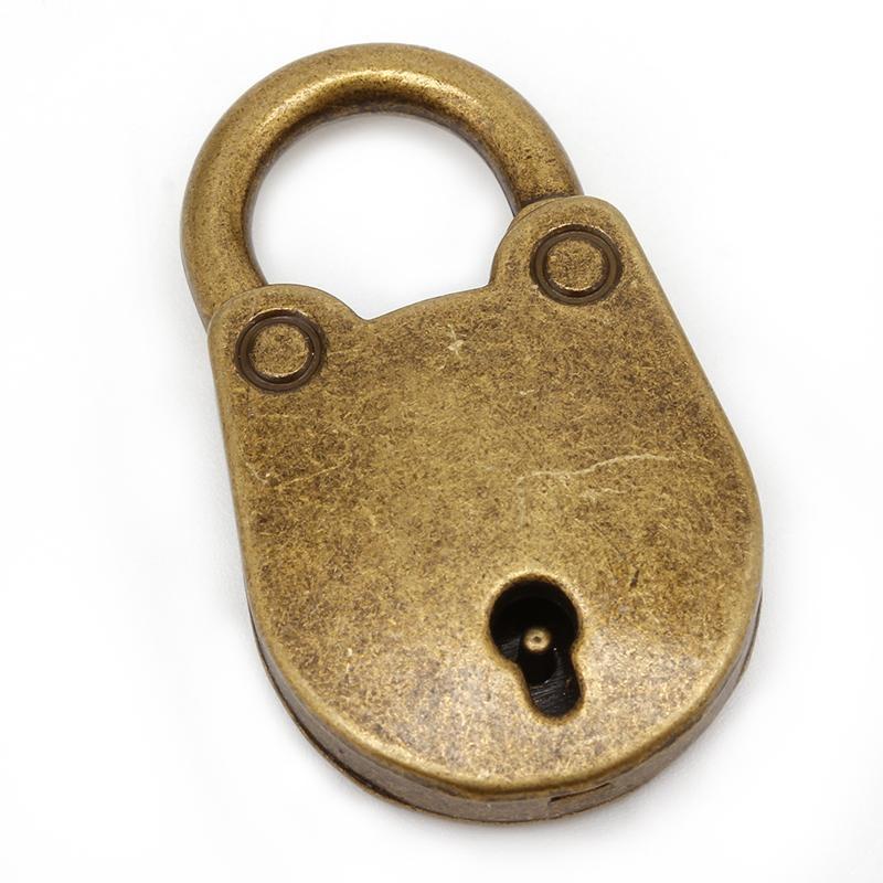 Vintage Old Antique Mini Archaize Padlocks for Key Lock With for key (Lot